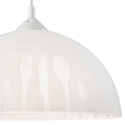 Pendellampe Esstischleuchte Grau Glas Wohnzimmer