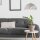 Hängelampe Wohnzimmer Esstisch Grau Glas rund