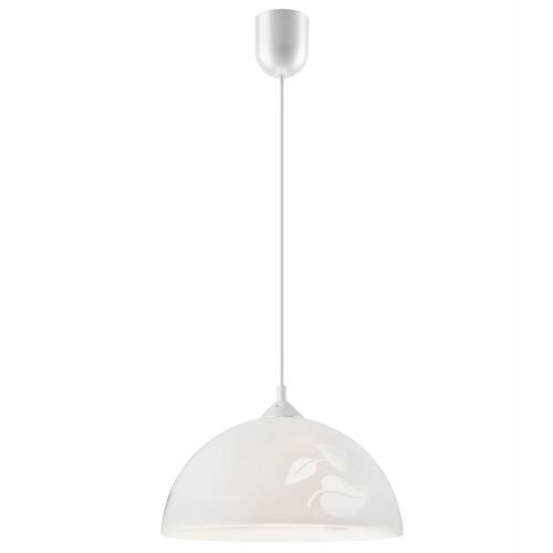 Pendelleuchte Grau Retro rund Esstisch Glas Lampe