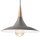 Pendelleuchte Farbig Grau Holz rund Retro Esszimmer
