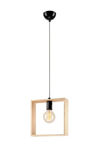 Pendelleuchte LIA Braun vielseitig eckig Esszimmer