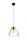 Esstischlampe Pendelleuchte Braun Wohnzimmer Holz
