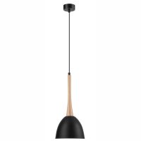 Wohnzimmer H&auml;ngelampe Schwarz rund Skandinavisch