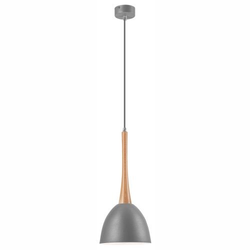 Esstisch Hängelampe Silber Holz Wohnzimmer Leuchte