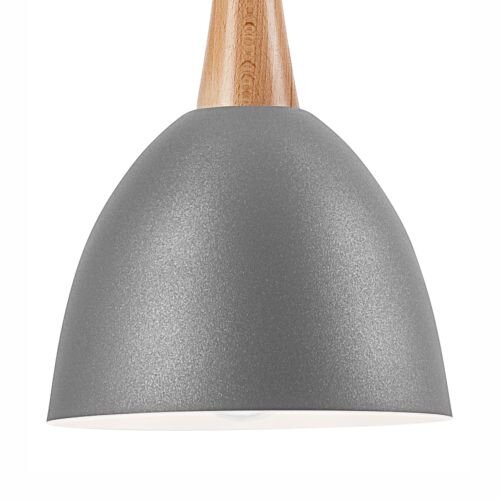 Esstisch Hängelampe Silber Holz Wohnzimmer Leuchte