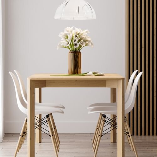 Pendelleuchte Silber Glas Esszimmer Hängeleuchte