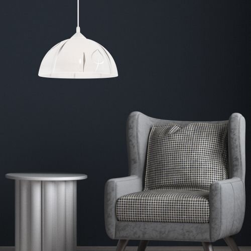 Pendelleuchte Silber Glas Esszimmer Hängeleuchte