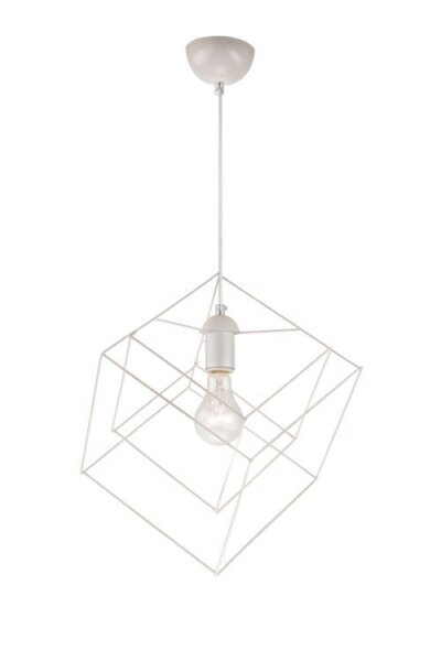 Außergewöhnliche Hängelampe AGATRIA Weiß Design