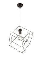 Design H&auml;ngelampe Ambiente Schwarz Metall Esstisch