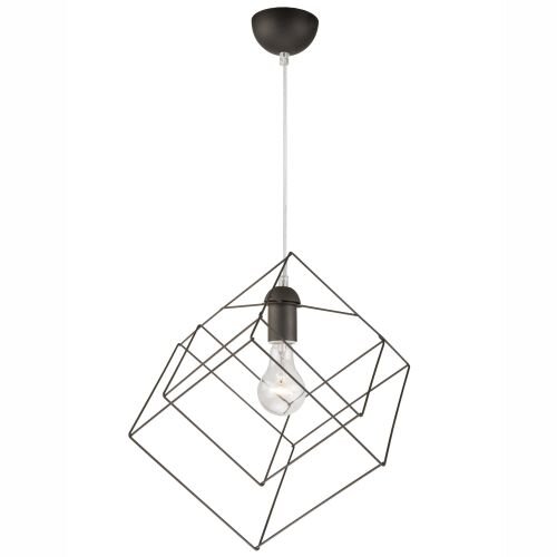 Eckige Hängeleuchte AGATRIA Anthrazit Design Lampe