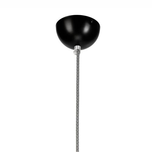 Design Pendelleuchte Schwarz Metall Hängelampe