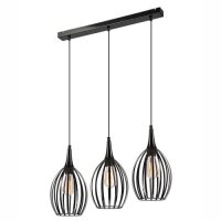 Pendelleuchte Schwarz Metall Esszimmer Lampe