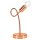 Metall Tischlampe in Kupfer Modern H:32cm Lampe