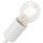 Tischlampe Metall Beleuchtung Weiß Modern H:32cm