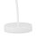 Tischlampe Metall Beleuchtung Weiß Modern H:32cm