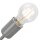 Metall Tischlampe Grau H:32cm stylisch MADALYNN