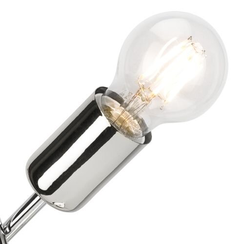 Tischlampe MADALYNN Chrom Modern H:32cm Metall