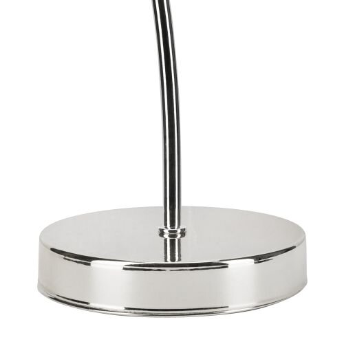 Tischlampe MADALYNN Chrom Modern H:32cm Metall
