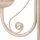 Tischlampe Shabby Weiß Metall H:36cm Rustikal
