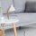 Schreibtischlampe moderne Arbeitsleuchte Holz 44cm