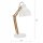 Schreibtischlampe moderne Arbeitsleuchte Holz 44cm