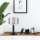 Tischlampe Modern Grau Stoff H:33cm DENIRA