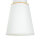 Spot Leuchte Weiß Modern rund Holz Lampe
