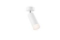 Spot Leuchte Wei&szlig; Aluminium rund Modern CHEYANNE