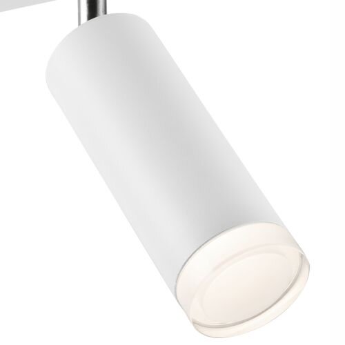 Weißer Deckenstrahler Aluminium 3-flmg Modern