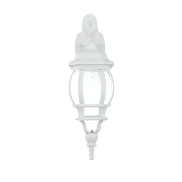 Außen Wandlampe BREST Gartenlaterne weiß wetterfest