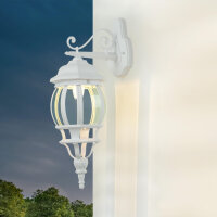 Außen Wandlampe BREST Gartenlaterne weiß...