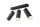 Lampe Spot Innenleuchte Schwarz Aluminium 3-flmg