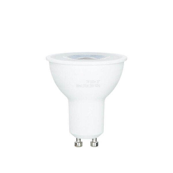 LED Leuchtmittel GU10 7 Watt 2700 K 550 lm Strahler - LM050