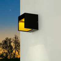 LED Außenleuchte Wand klein B: 9 cm IP44 Haus Eingang