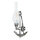 Wandlampe ANCORA Chrom Messing Maritim Badezimmer