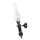 Stilvolle Wandlampe GRETA Chrom Jugendstil Bad Flur