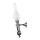 Stilvolle Wandlampe GRETA Chrom Jugendstil Bad Flur