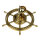 Maritime Wand Lampe Messing Steuerrad VELIERO