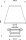 Kleine Tischlampe Creme Messing rund 34cm Maritim