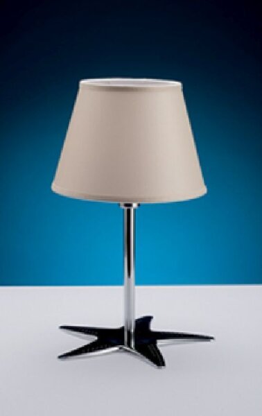 Edle Tischlampe MIRENA Weiß Seestern Modern Design