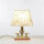 Massive Tischlampe Messing maritimes Design H:33cm
