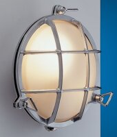 LED Wandleuchte Außen Chrom Maritim IP54 Haustür