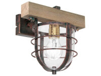 Wandleuchte ANDER in Holz Optik