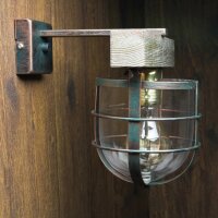 Wandleuchte ANDER in Holz Optik