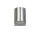 Halbrunde Außenwandlampe Silber Aluminium AALBORG