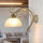 Wandleuchte AURORA WHITE in Shabby Weiß