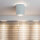 Runde Bauhaus Deckenleuchte Deckenlampe für die Küche in Weiß