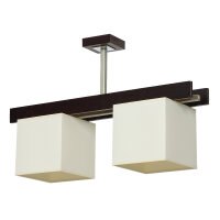 Deckenleuchte IDEA VENGE in Wenge 2-flmg