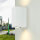 Moderne Außenlampe AALBORG Up & Down Aluminium