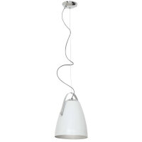 Moderne Pendelleuchte E27 SINGLE grau